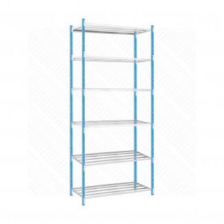 etagere metal 6 tablettes