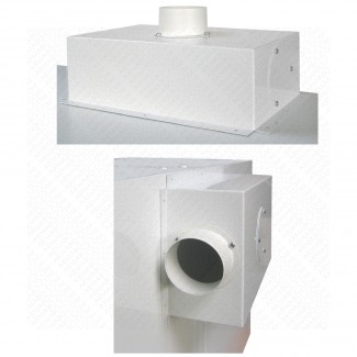 Plénum pour centralisation de ventilation PRV 80