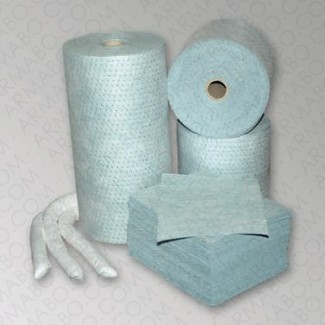 Absorbant huile microfibre en rouleau - 248 litres, Kits anti-pollution