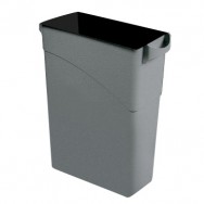 Conteneur tri sélectif gris - 60 litres