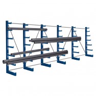 Cantilever 1 face - 7 bras dégressifs X 6 montants