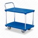 Chariot plastique 2 plateaux - 200KG