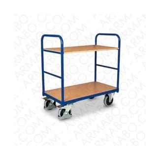 Chariot de transport 250KG - 2 plateaux