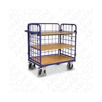 Chariot de transport 500KG - 3 ridelles 3 plateaux