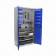 Armoire haute Armabo - Porte-outils + 30 bacs