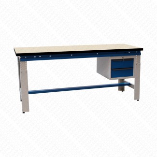 Établi réglable avec caisson suspendu 2 tiroirs Armabo - SL2