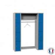 Vestiaire penderie 8 cases Armabo