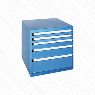 Armoire à tiroirs JET - 5 tiroirs de 11 compartiments