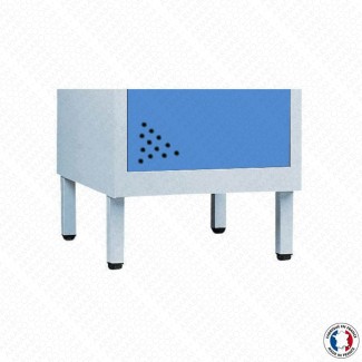 Pieds pour vestiaire métallique Armabo - Lot de 4 Pieds pour vestiaire métallique Armabo - Lot de 4